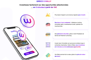 Wally, investissement fractionné immobilier
